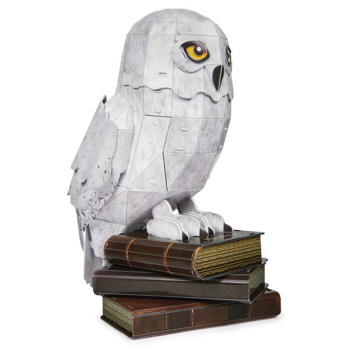 Harry Potter Hedwig Puzzle auf einem 3D-Ständer