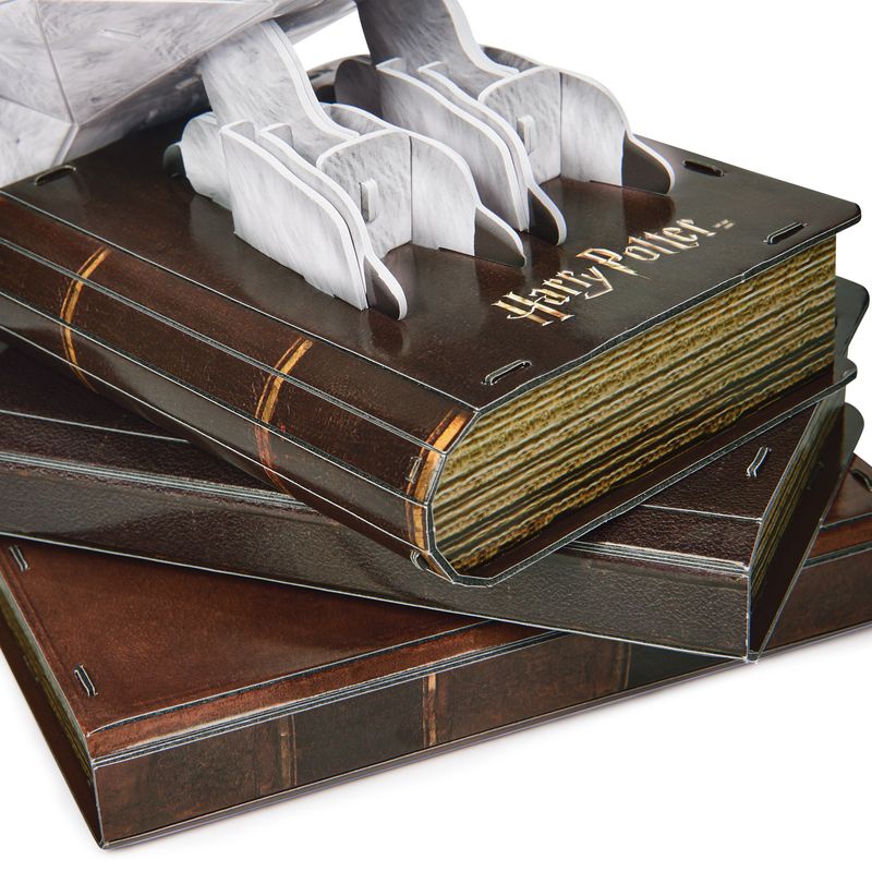 Harry Potter Hedwig Puzzle auf einem 3D-Ständer