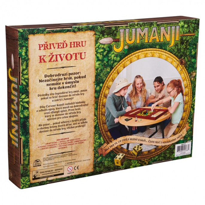Spin Master Games Jumanji Holzausgabe