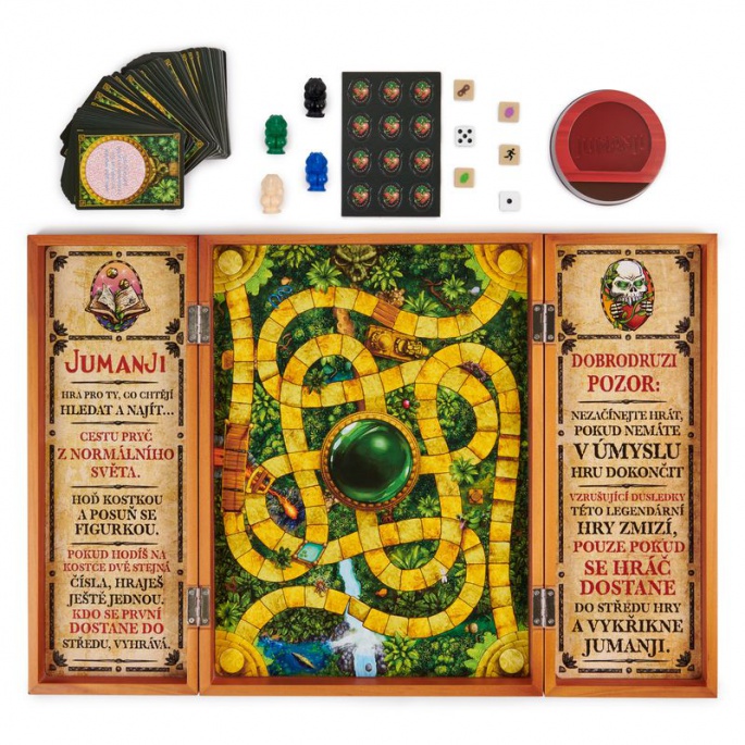 Spin Master Games Jumanji Holzausgabe