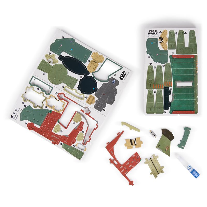 Puzzle Star Wars Boba Fett Helm 3D