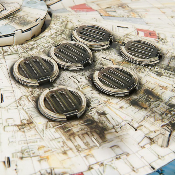 Puzzle Star Wars Schiff Millenium Falcon 3D