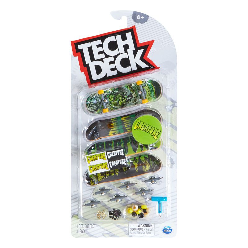 Tech Deck Fingerboard Viererpack Creature