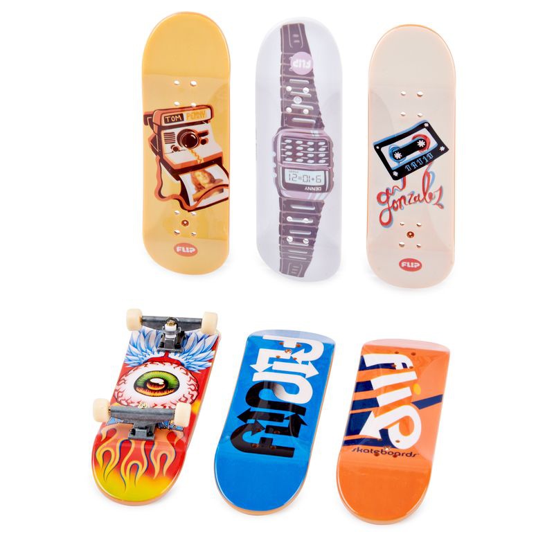 Tech Deck Skateshop 6 Stück mit Zubehör Flip