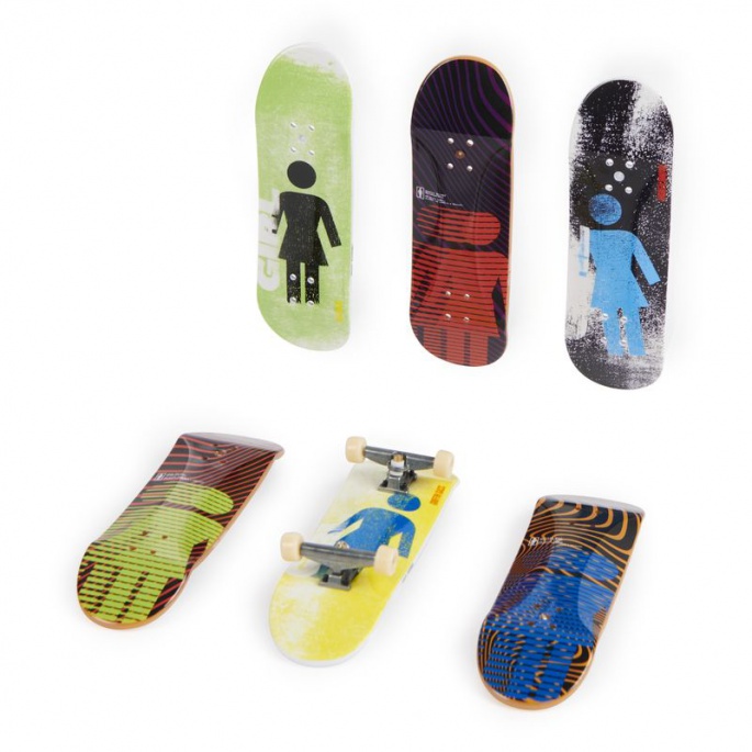 Tech Deck Skateshop 6 Stück mit Girl Zubehör