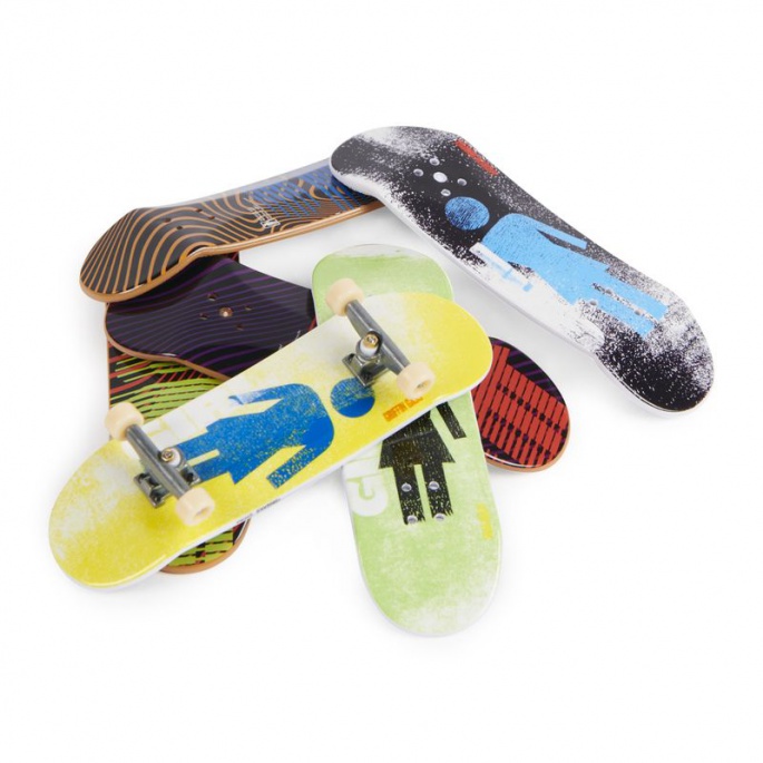 Tech Deck Skateshop 6 Stück mit Girl Zubehör