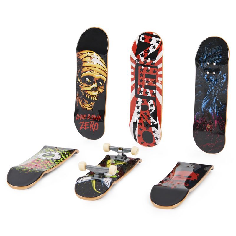 Tech Deck Skateshop 6 Stück mit Zubehör Zero Zero