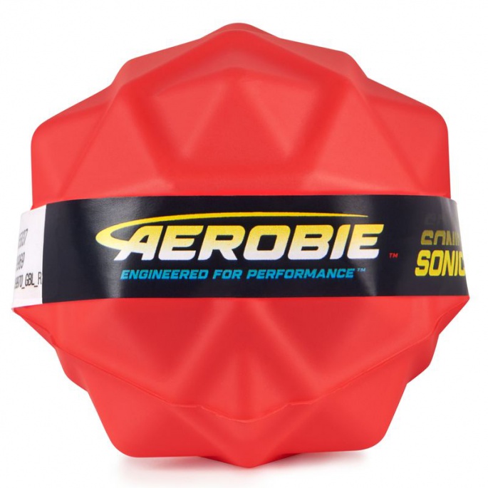 Aerobie Sonic Sprungball rot