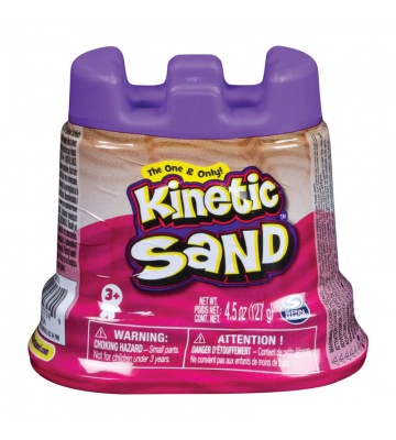Kinetic Sand Becher mit rosa flüssigem Sand