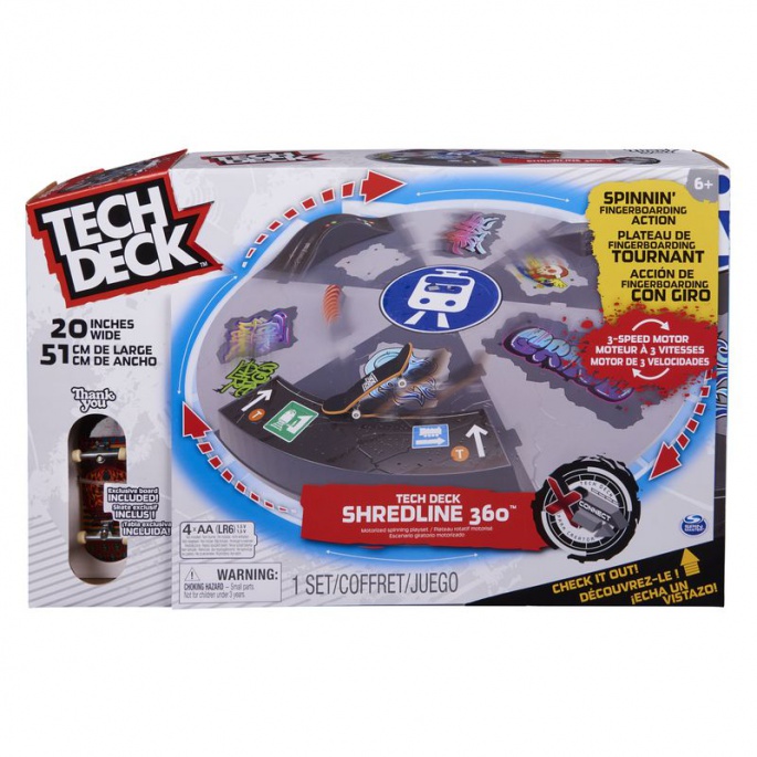Tech Deck Fingerboard Xconnect drehbarer Skatepark