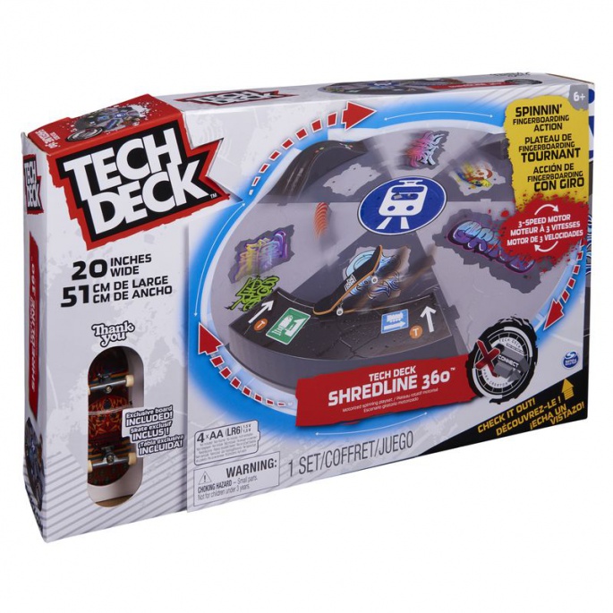 Tech Deck Fingerboard Xconnect drehbarer Skatepark