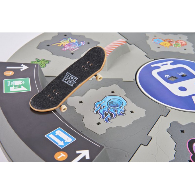 Tech Deck Fingerboard Xconnect drehbarer Skatepark