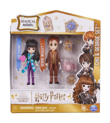 Harry Potter Doppelpack Figuren mit Zubehör George und Cho