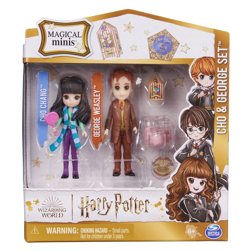 Harry Potter Doppelpack Figuren mit Zubehör George und Cho