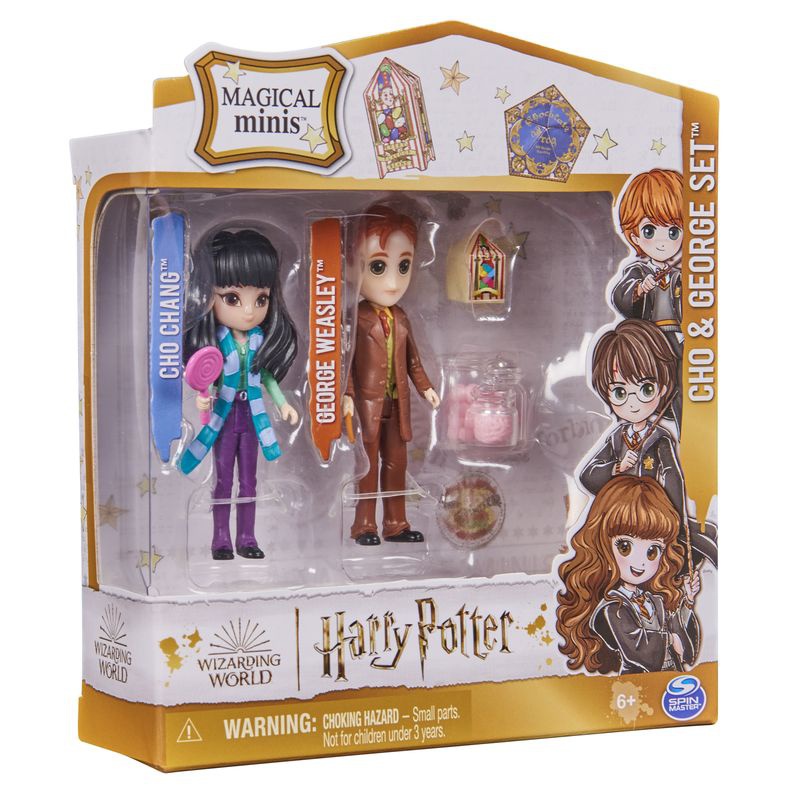 Harry Potter Doppelpack Figuren mit Zubehör George und Cho