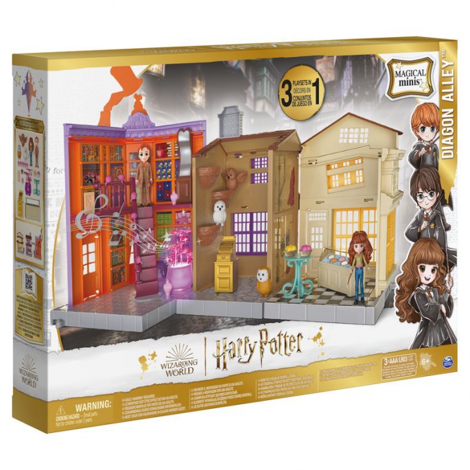 Harry Potter Spielset Winkelgasse mit Figuren