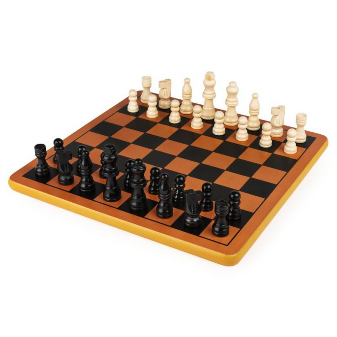 Spin Master Games klassische Holzschachspiele