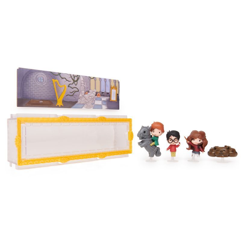 Harry Potter Mehrfachpackung Mini-Figuren Harry, Hermine und Ron mit Zubehör