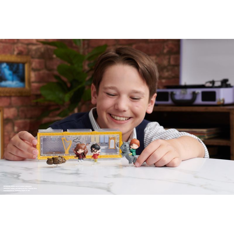 Harry Potter Mehrfachpackung Mini-Figuren Harry, Hermine und Ron mit Zubehör