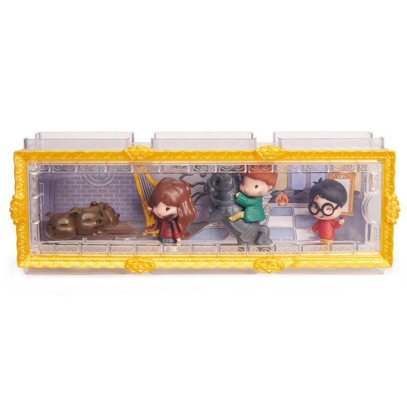 Harry Potter Mehrfachpackung Mini-Figuren Harry, Hermine und Ron mit Zubehör