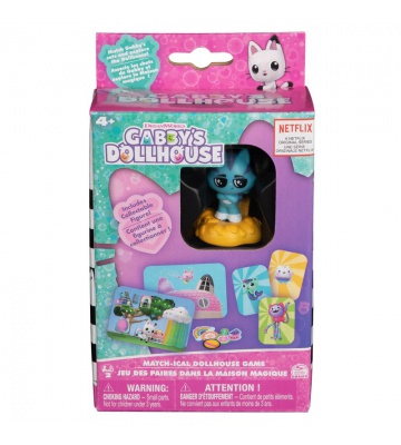 Spin Master Games Gabby's Dollhouse Kartenspiel mit Figur