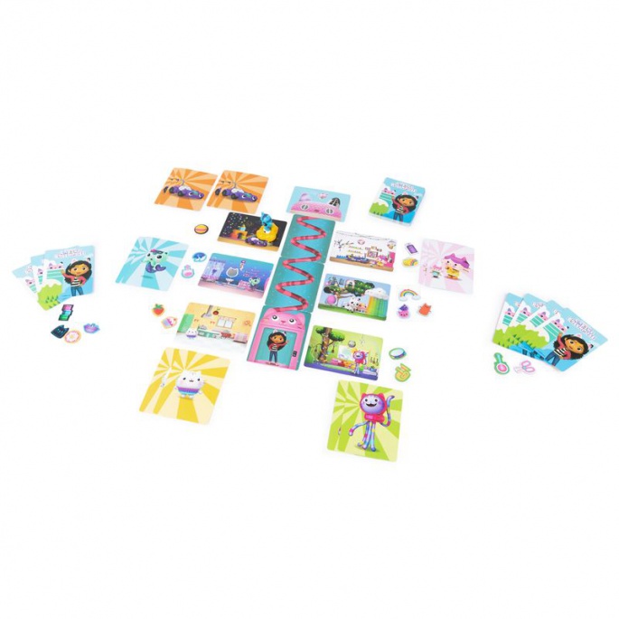 Spin Master Games Gabby's Dollhouse Kartenspiel mit Figur