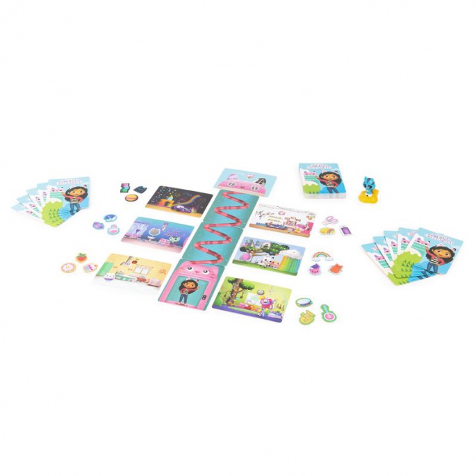 Spin Master Games Gabby's Dollhouse Kartenspiel mit Figur