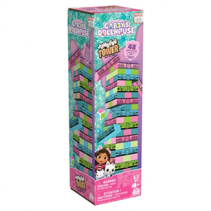 Spin Master Games Gábinins magisches Haus Spiel Wackelturm