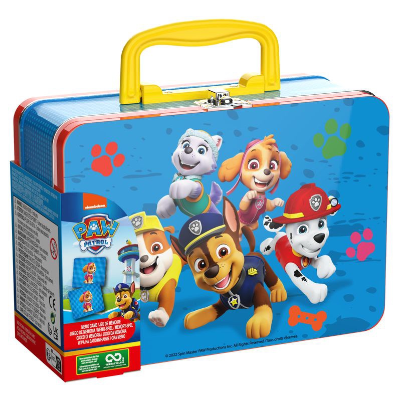 Spin Master Games PAW Patrol Memory in einem Metallkoffer