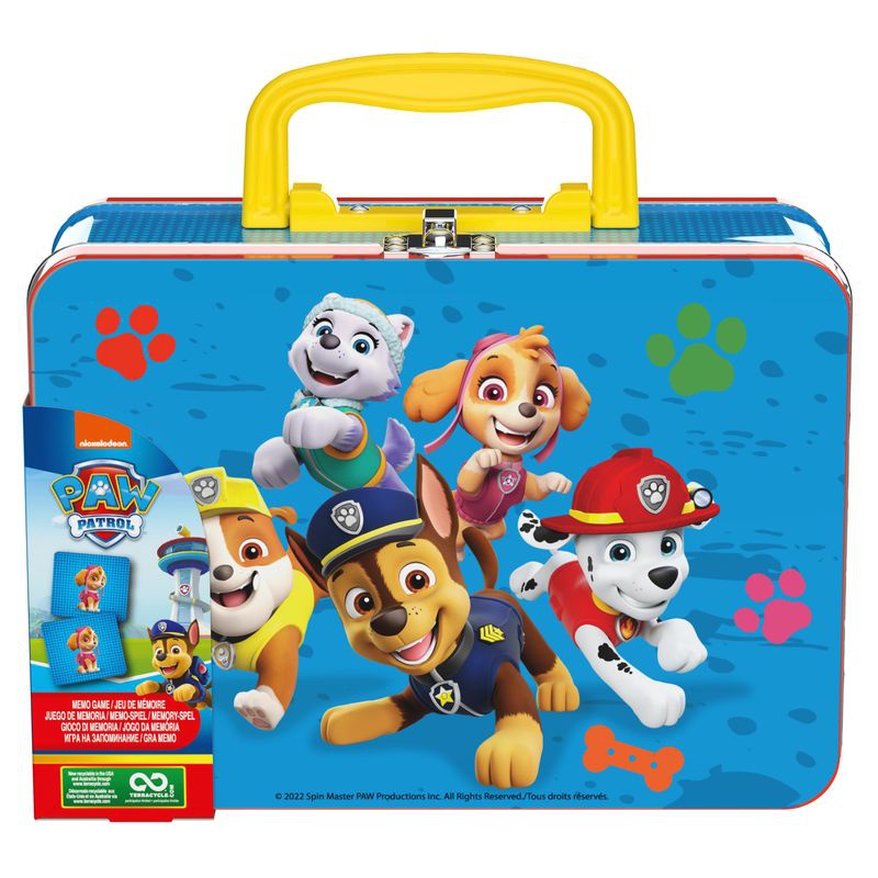 Spin Master Games PAW Patrol Memory in einem Metallkoffer
