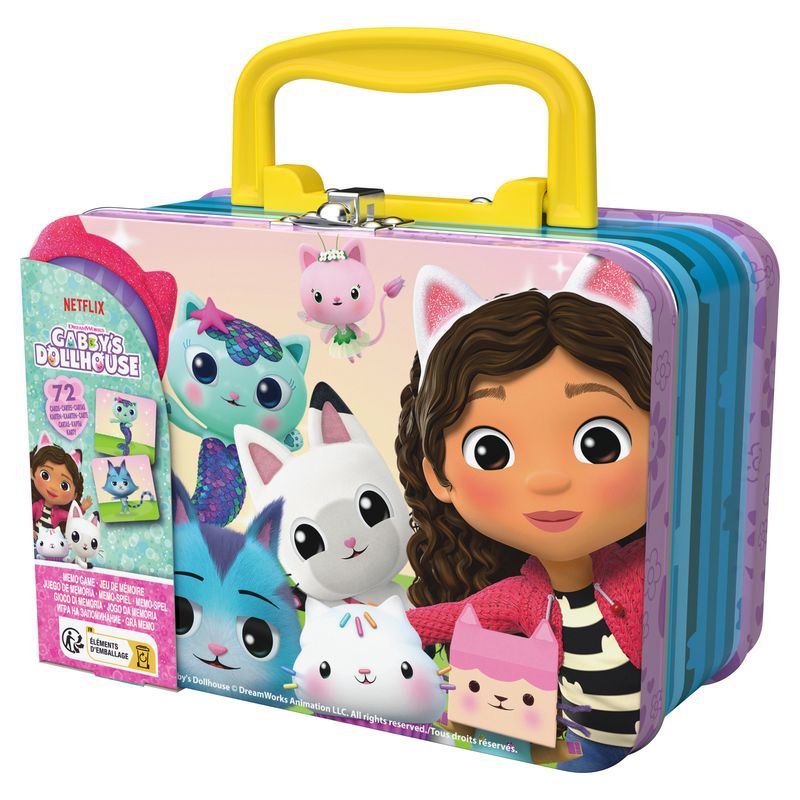 Spin Master Games Gabby's magisches Memory-Spiel im Metallkoffer