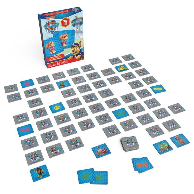 Spin Master Games PAW Patrol Memory 72 Karten