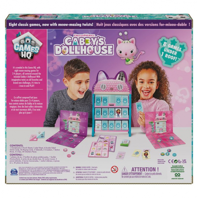 Spin Master Games Gabins magisches Spielhaus 8v1