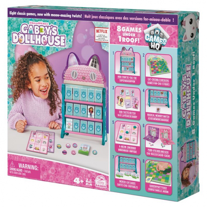 Spin Master Games Gabins magisches Spielhaus 8v1