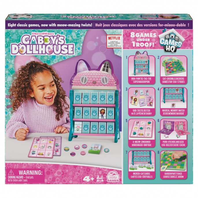 Spin Master Games Gabins magisches Spielhaus 8v1