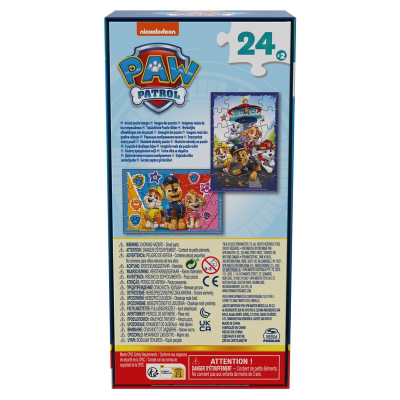Spin Master Games PAW Patrol Linsenrätsel 2x24 Stücke