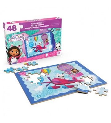 Spin Master Games Gabins magisches Holzpuzzle mit 48 Teilen