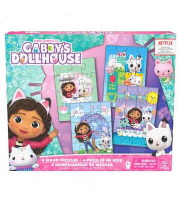 Spin Master Games Gabby's magisches Holzpuzzle 4 Bilder