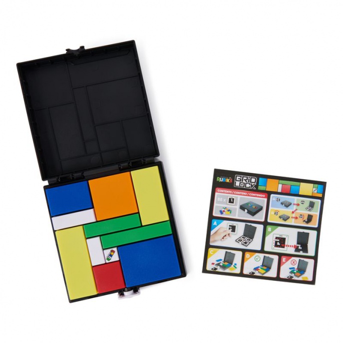 Rubik's Würfel logisches Stapelspiel Gridlock