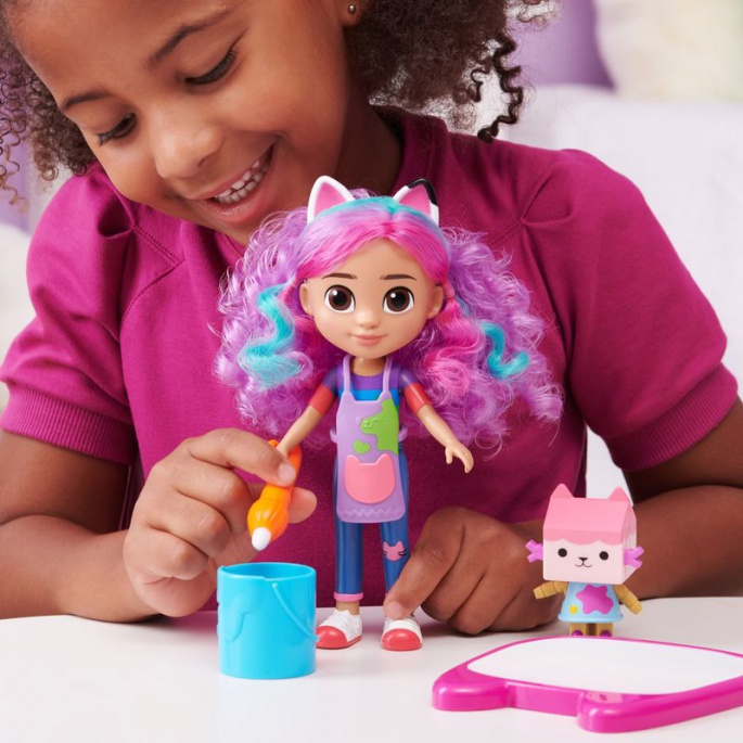 Gabby's magisches Puppenhaus mit Figur - Kreativset