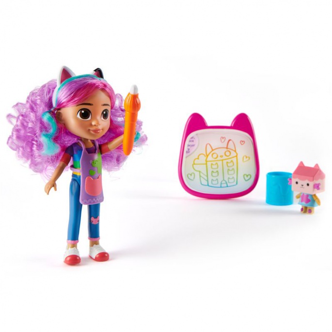 Gabby's magisches Puppenhaus mit Figur - Kreativset