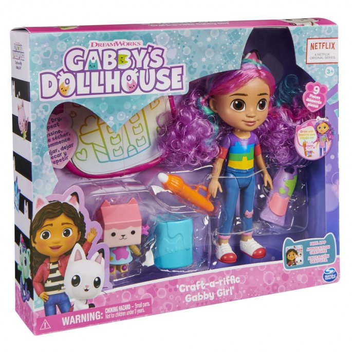 Gabby's magisches Puppenhaus mit Figur - Kreativset