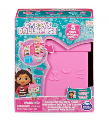 Gabby's Dollhouse Anhänger ausklappbares Set Baby Box