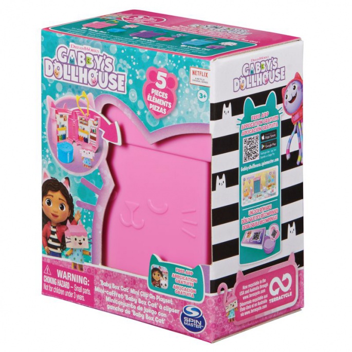 Gabby's Dollhouse Anhänger ausklappbares Set Baby Box