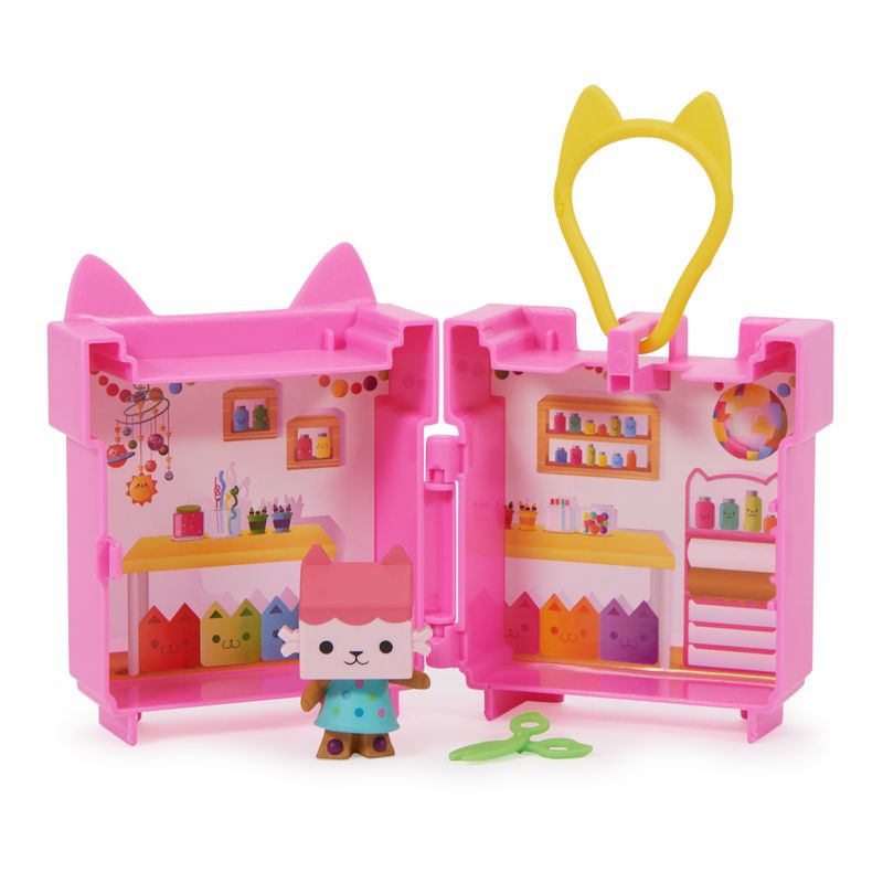 Gabby's Dollhouse Anhänger ausklappbares Set Baby Box