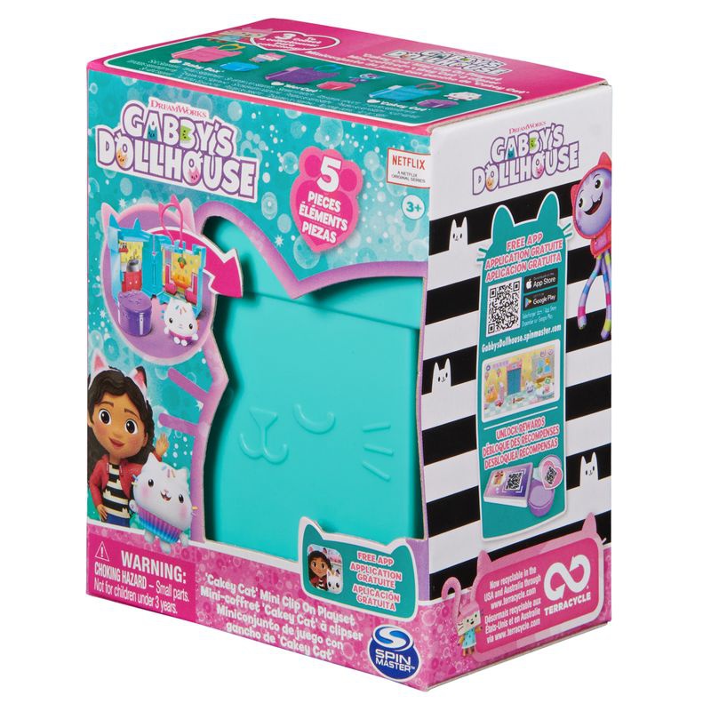 Gabby's Dollhouse Anhänger-Ausklappset Cakey