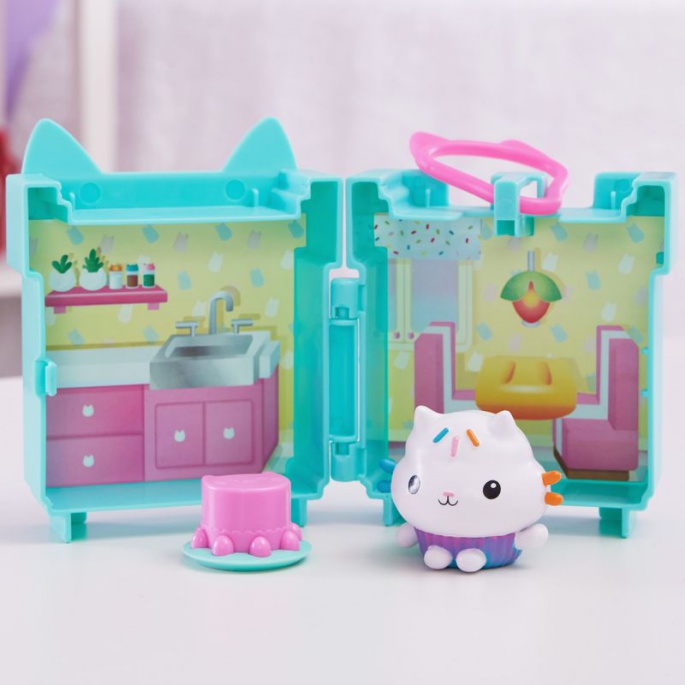 Gabby's Dollhouse Anhänger-Ausklappset Cakey