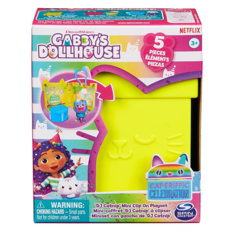 Gabby's Dollhouse Anhänger-Klappset DJ Catnip
