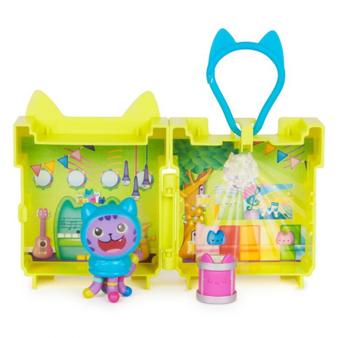 Gabby's Dollhouse Anhänger-Klappset DJ Catnip