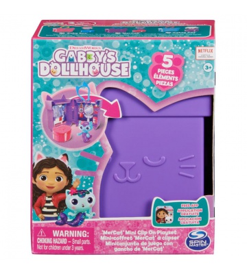 Gabby's Dollhouse - Anhänger-Ausklappset MerCat